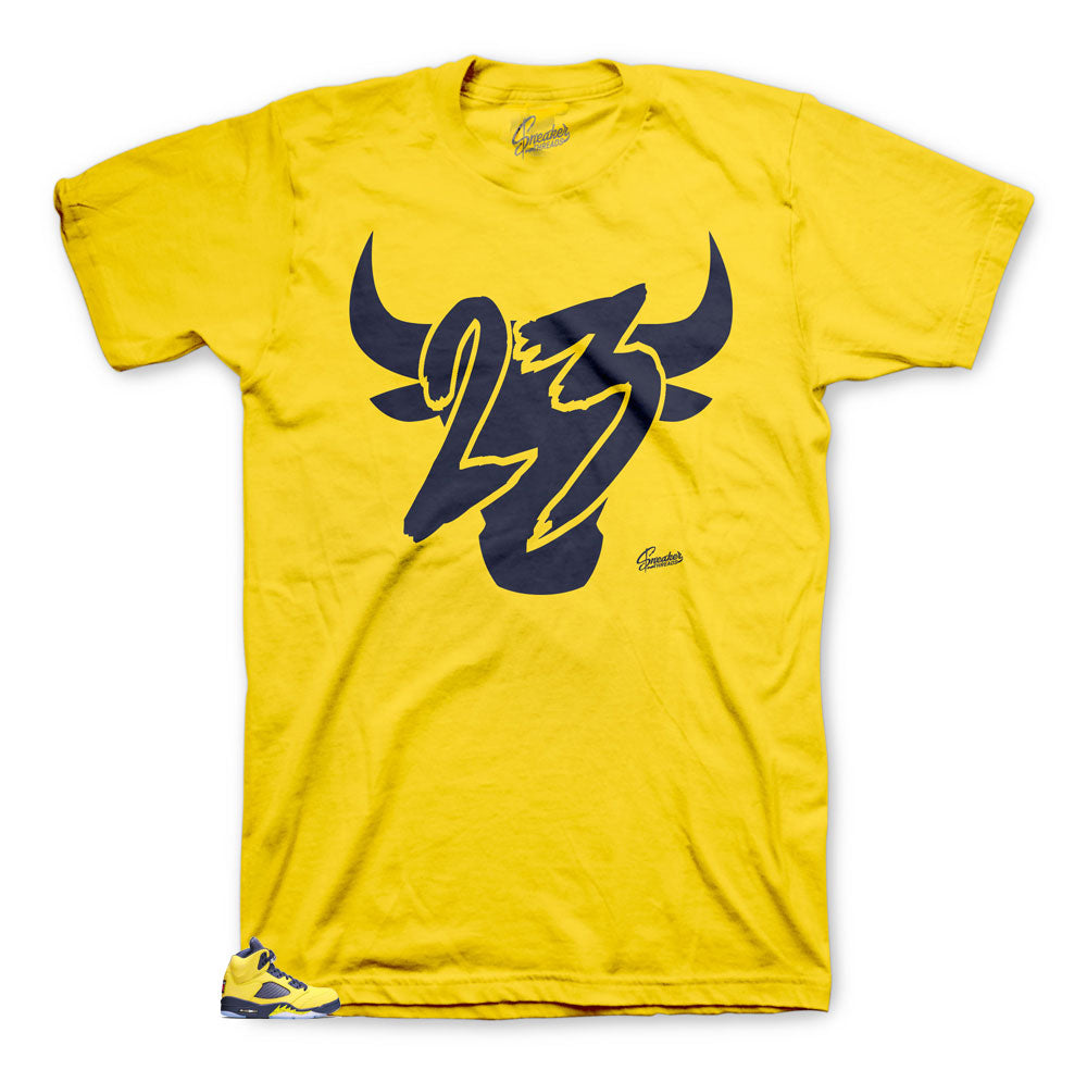 Retro 5 Michigan Toro Shirt