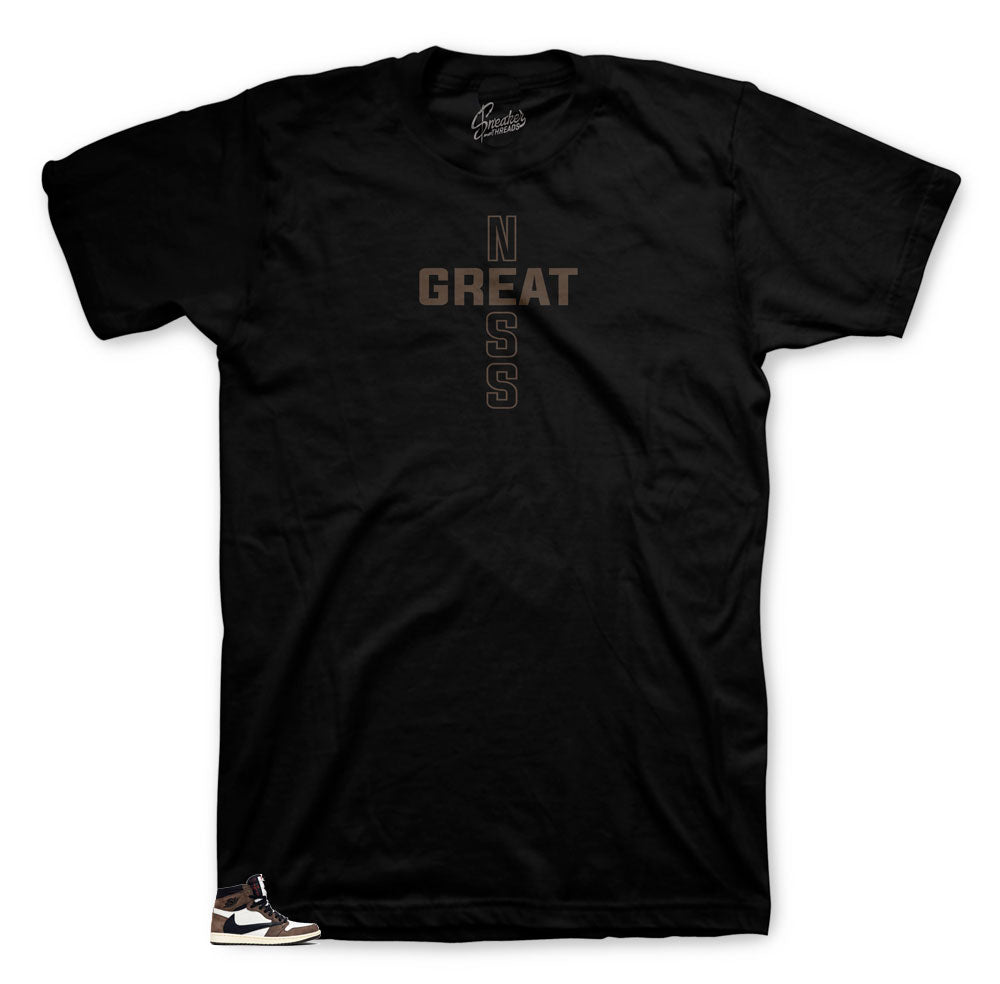 Retro 1 Cactus Jack Greatness Cross Shirt