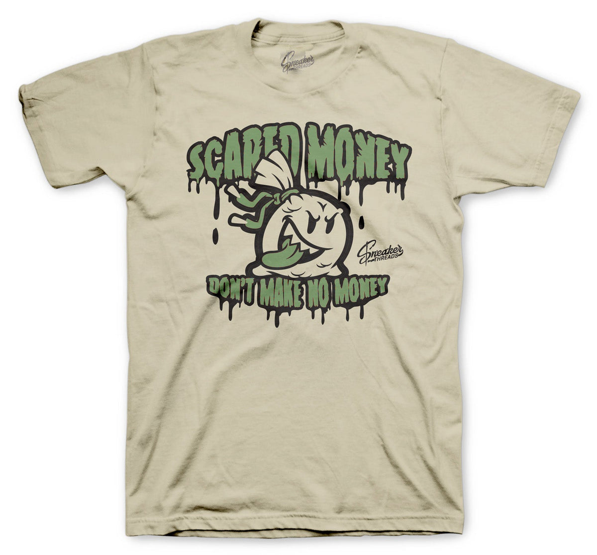 Retro 10 Desert Camo Scared Money Shirt