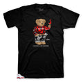 Retro 14 Candy Cane Cheers Bear Shirt