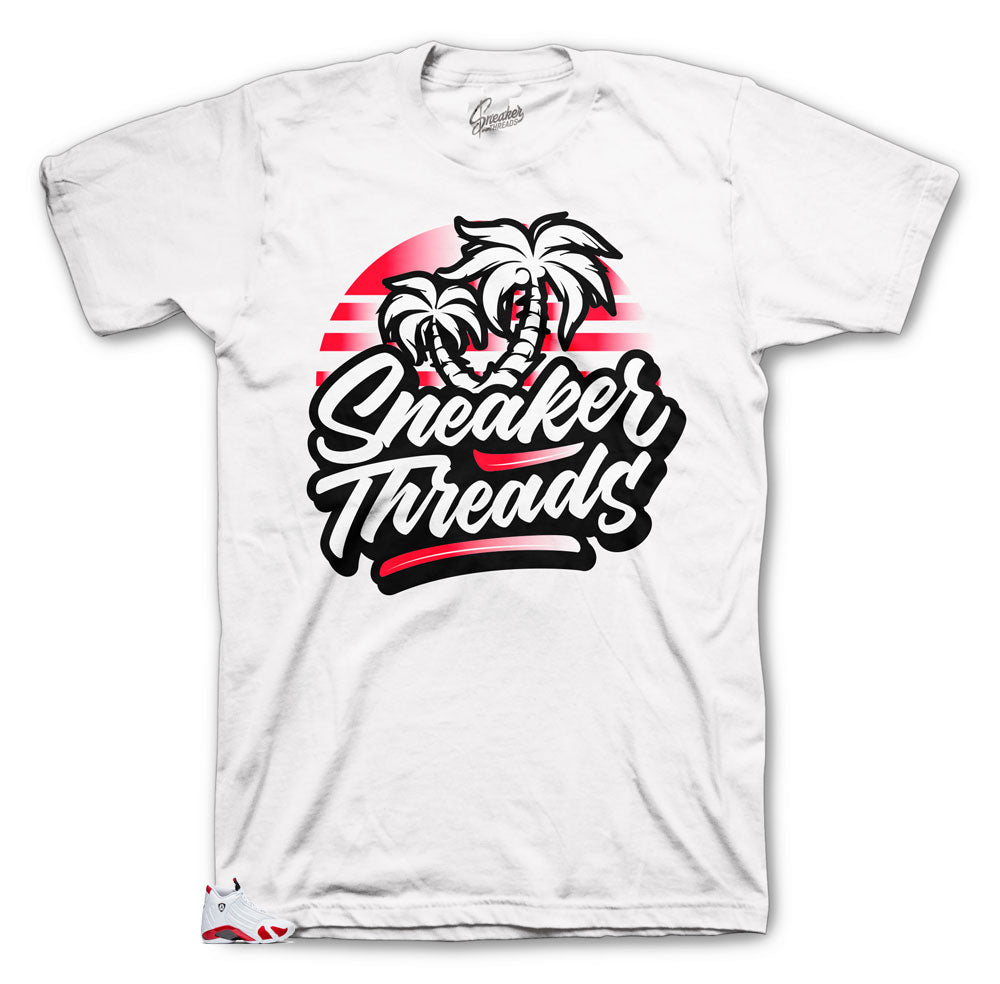 Retro 14 Candy Cane ST Palms Shirt