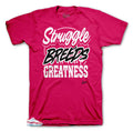 Retro 11 Snakeskin Pink Struggle Breeds Shirt