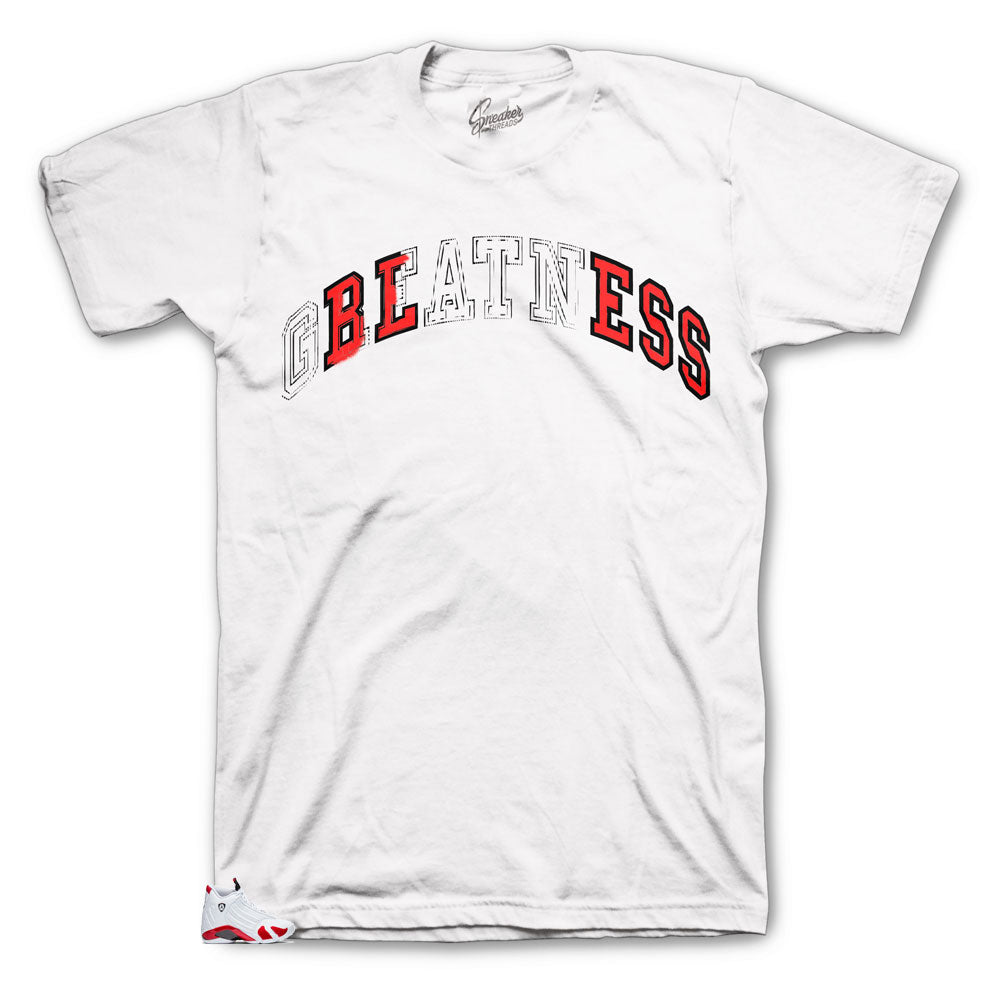 Retro 14 Candy Cane Stitched Shirt