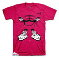Retro 11 Pink Snakeskin Bull Bite Shirt
