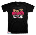 Retro 11 Snakeskin Pink Family Bear Shirt