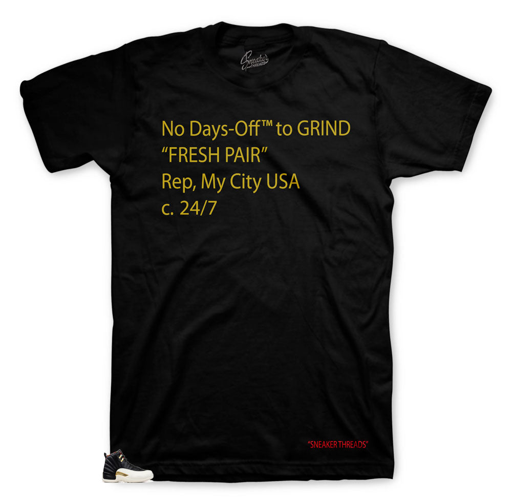 Retro 12 CNY No Days Off Shirt