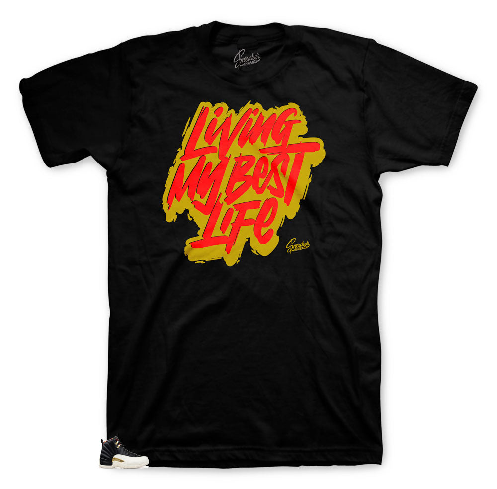 Retro 12 CNY Livin Life Shirt