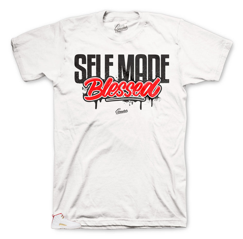 Retro 12 FIBA Self Made Shirt