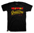 Retro 12 CNY Dripping Shirt