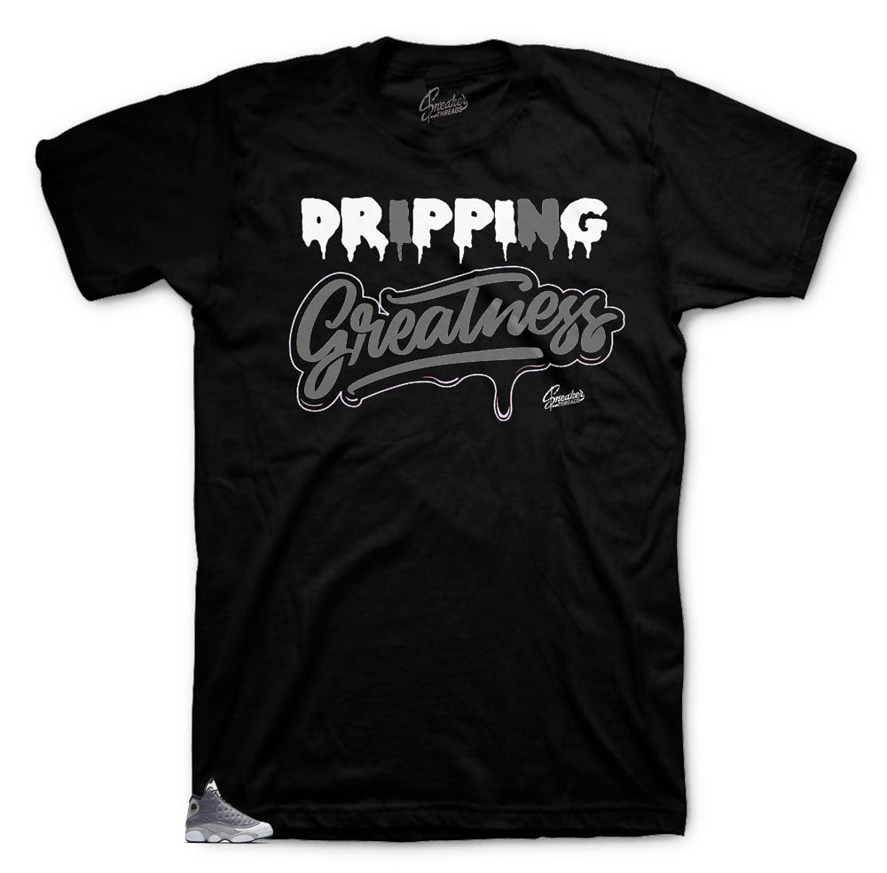 Retro 13 Atmosphere Dripping Shirt