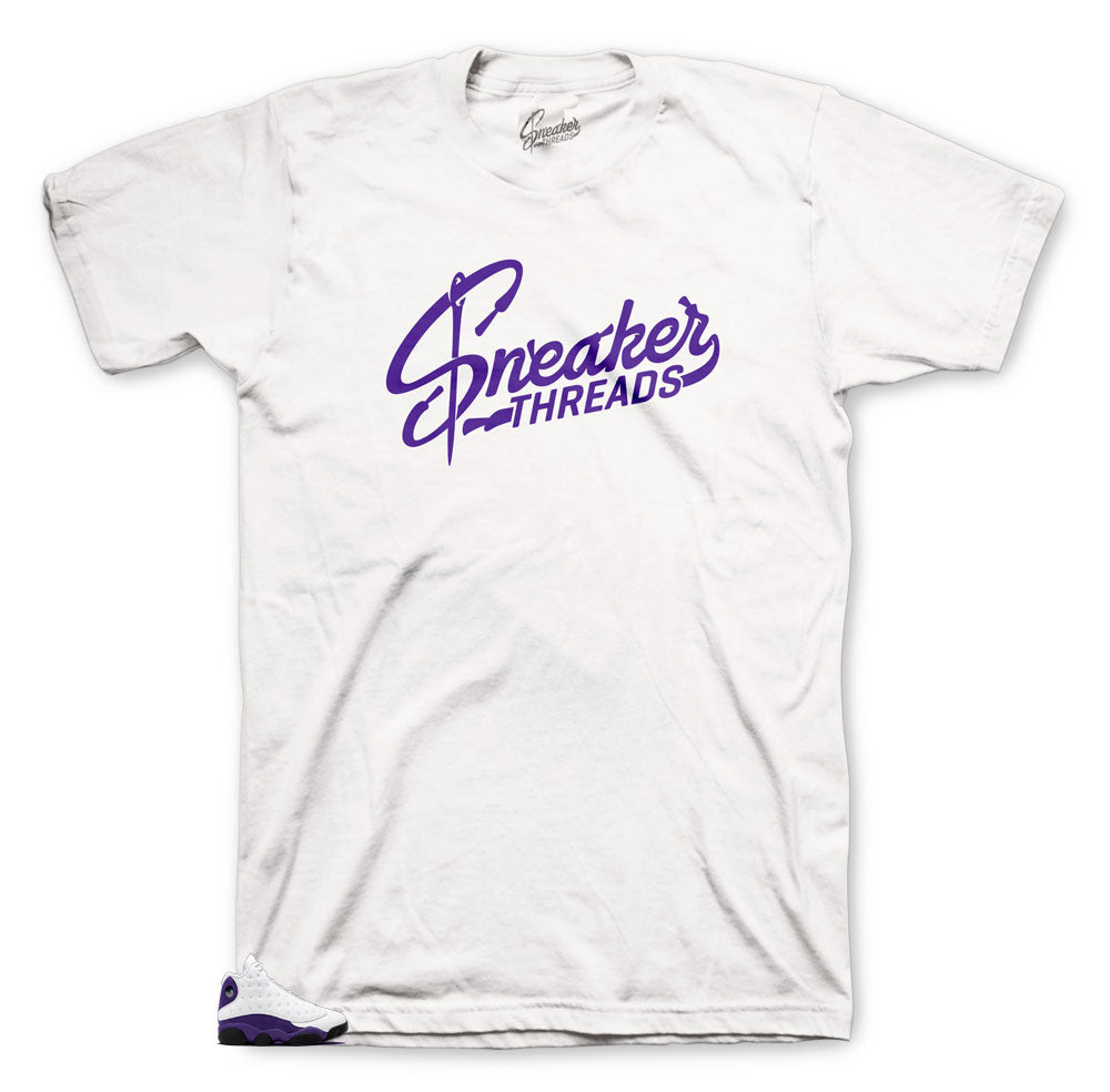 Retro 13 Court Purple ST Original Shirt