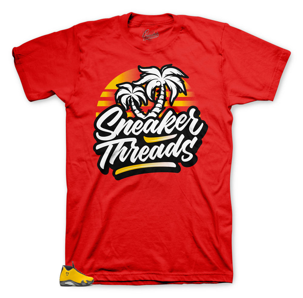 Retro 14 University Gold ST Palms Shirt