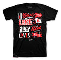 Retro 4 Bred Loves Kicks Shirt