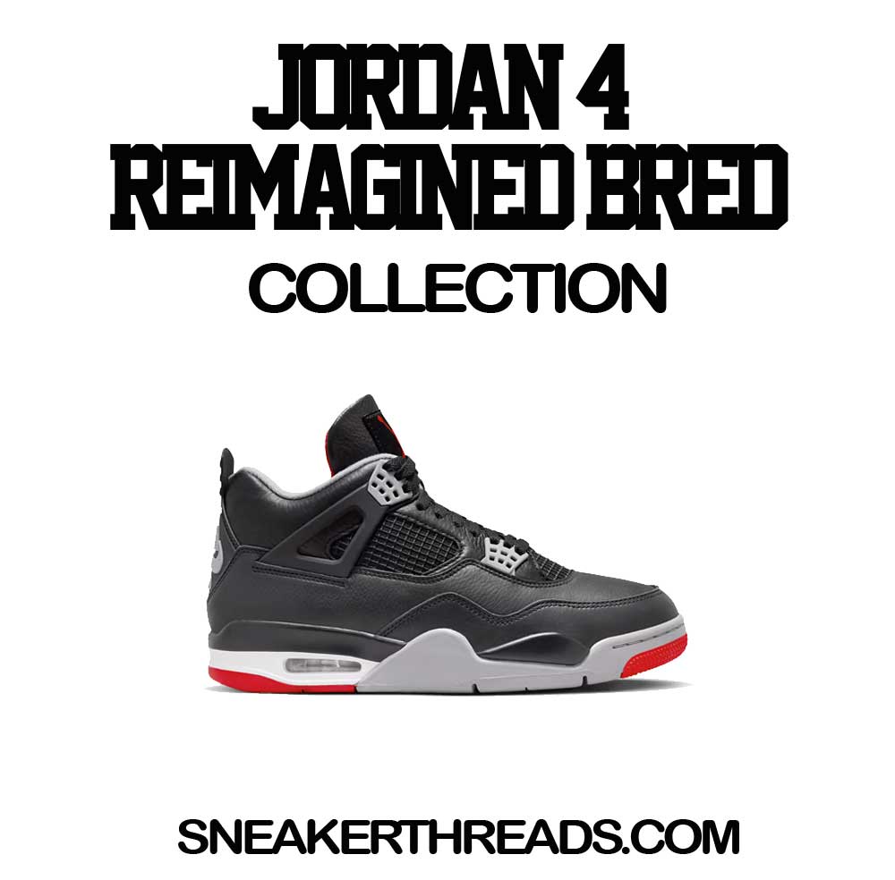 Retro 4 Bred Blowing Money Fast Shirt