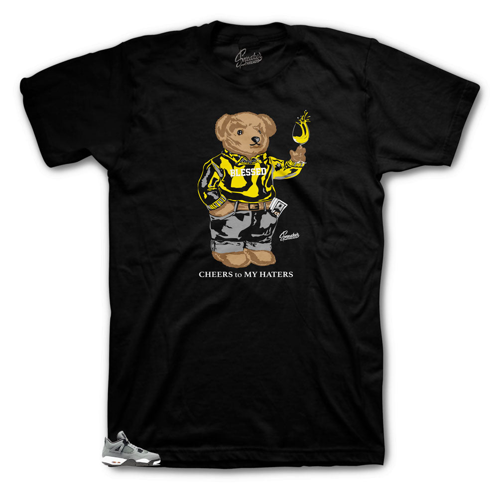 Retro 4 Cool Grey Cheers Bear Shirt