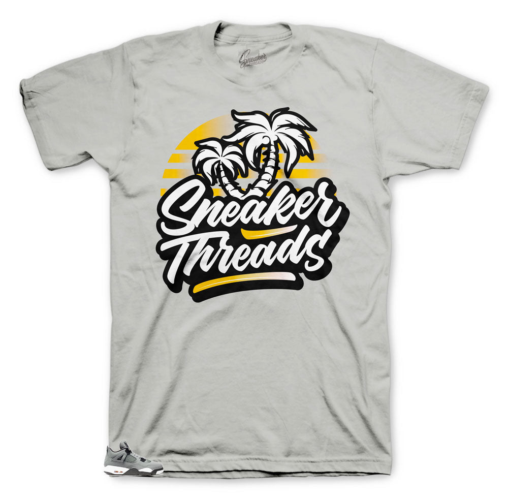 Retro 4 Cool Grey ST Palms Shirt