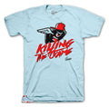 Retro 5 Ice Blue Killing the Game Shirt
