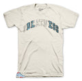 Retro 5 Ice Blue Stitched Shirt