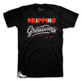 Retro 6 Reflective Dripping Greatness Shirt
