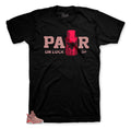 Retro 6 Millennial Pink Lace Lock Shirt
