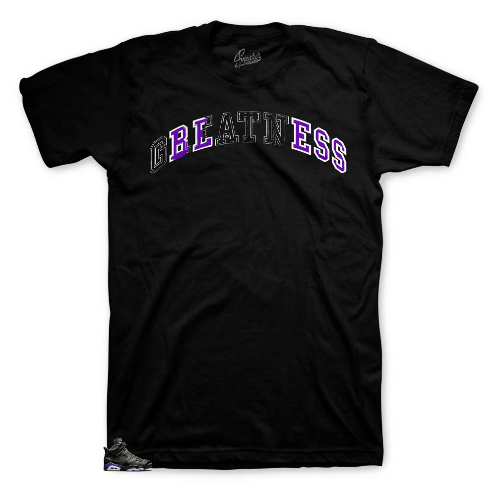 Retro 6 All Star Black Cat Stitched Shirt