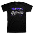 Retro 6 All Star Black Cat Dripping Shirt