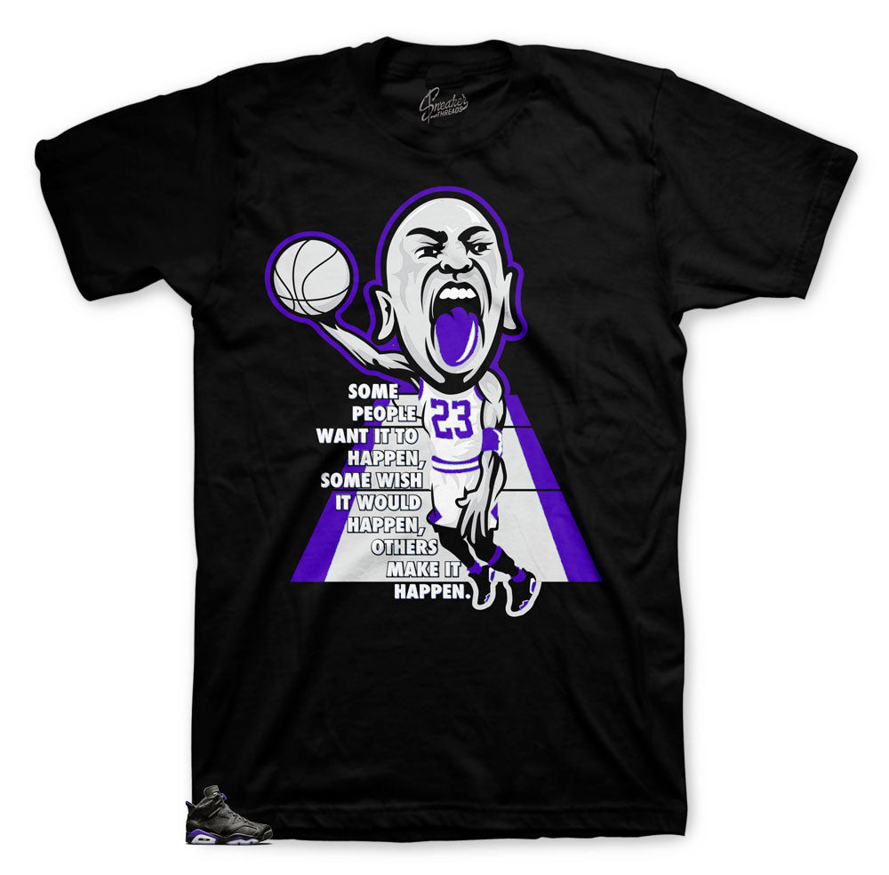 Retro 6 All Star Black Cat Make it Happen Shirt
