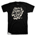 Retro 11 Snakeskin Bone Living Life Shirt