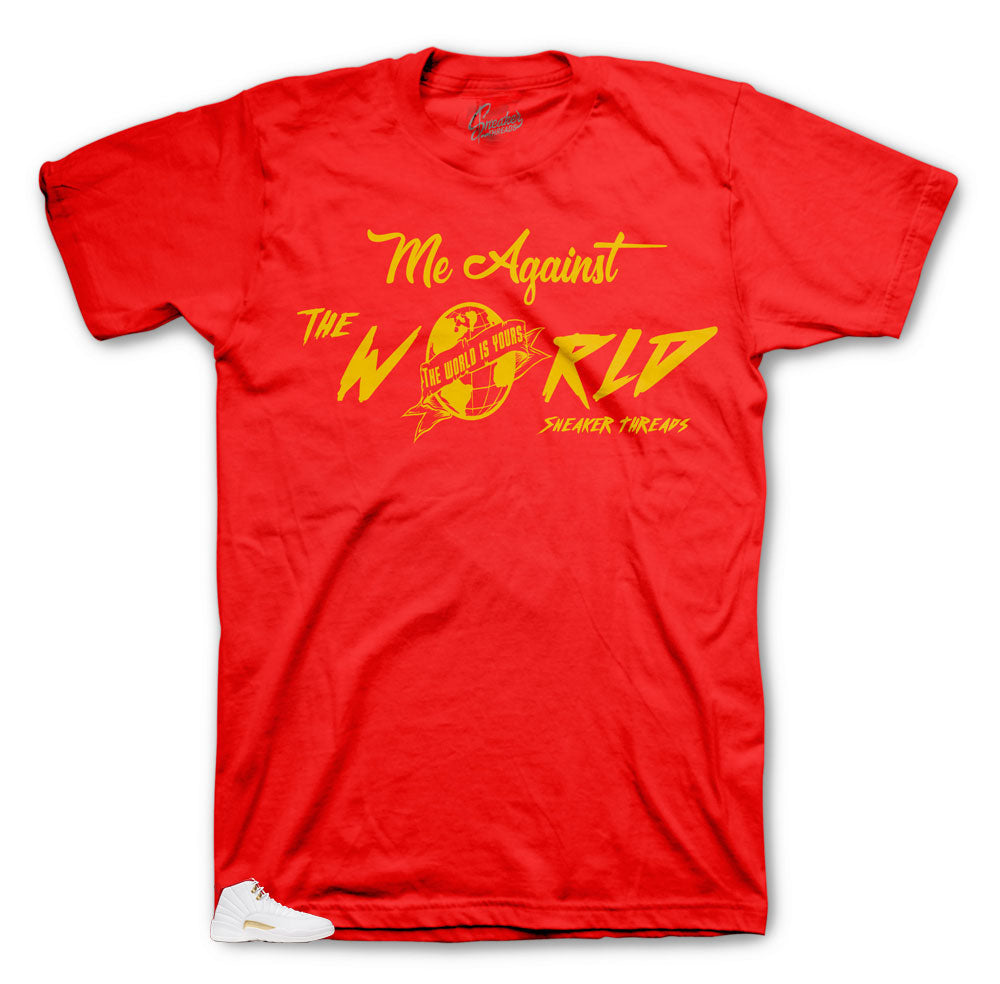 Retro 12 FIBA Against the World Shirt