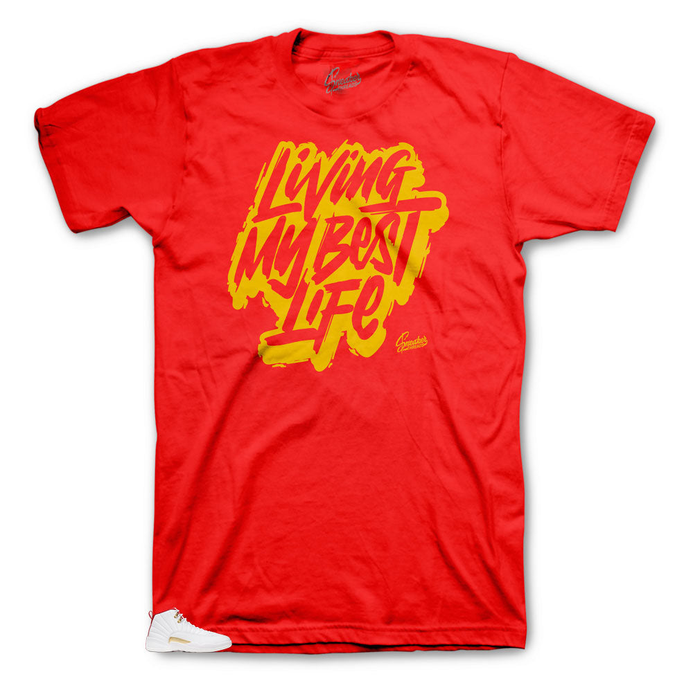 Retro 12 FIBA Living Life Shirt