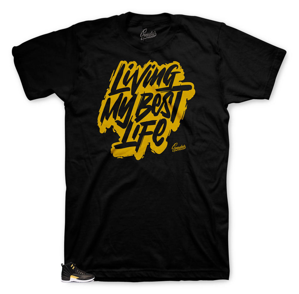 Retro 12 Reptile Living Life Shirt