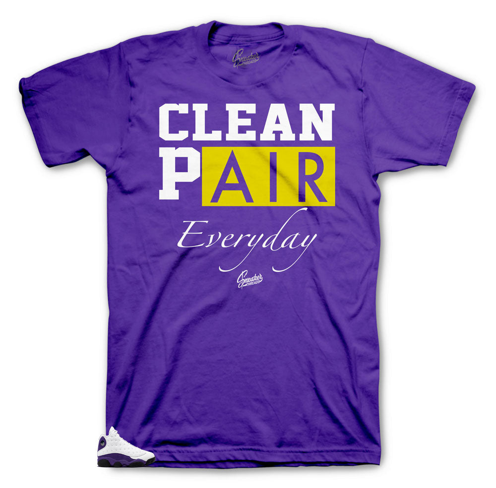 Retro 13 Court Purple Everyday Shirt