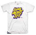 Retro 13 Court Purple Living Life Shirt