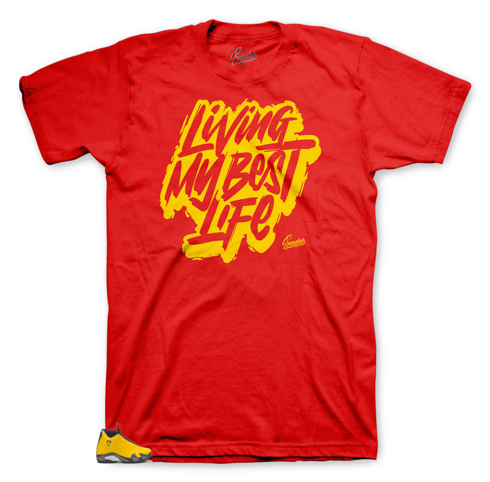 Retro 14 University Gold Living Life Shirt