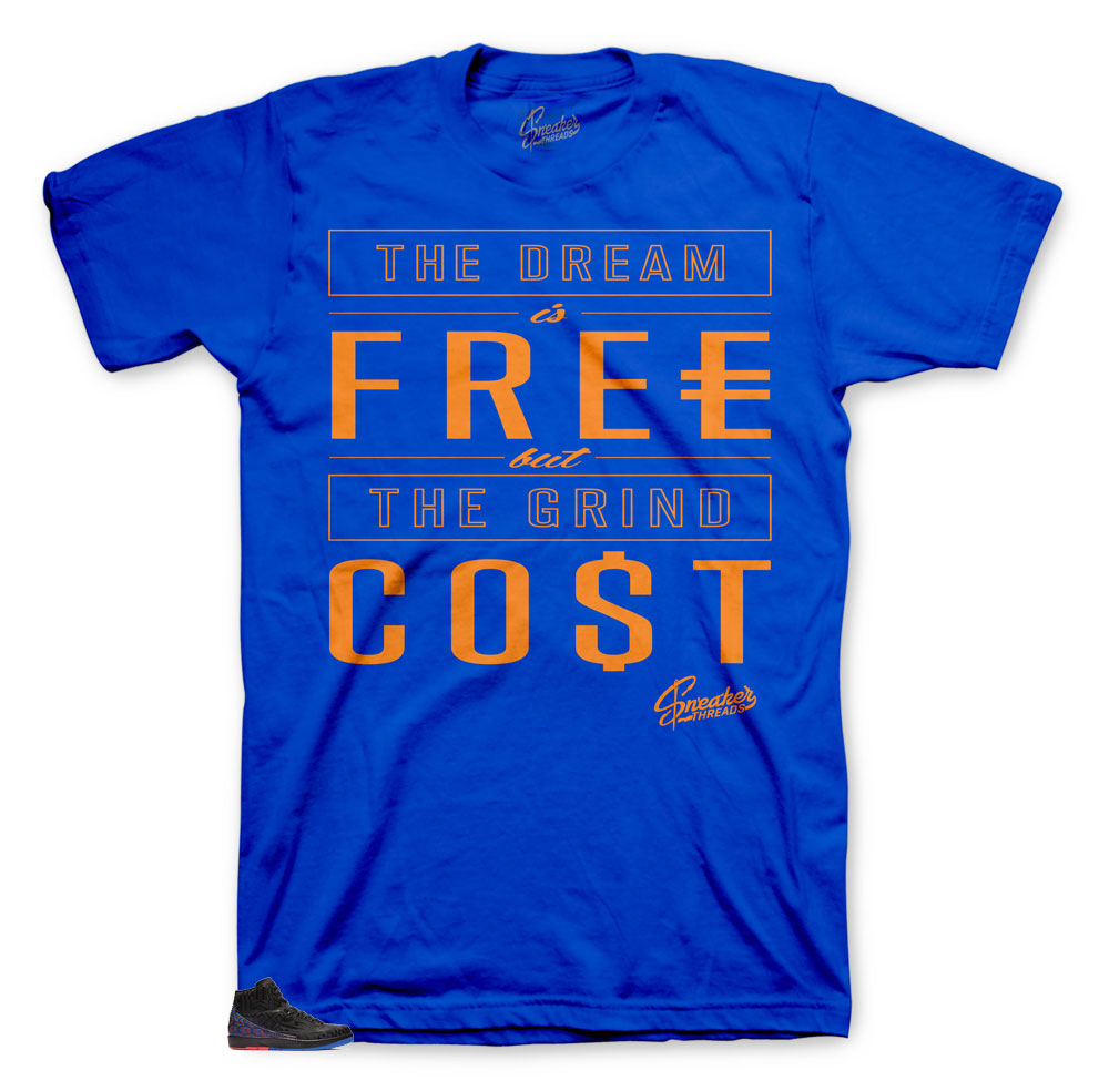 Retro 2 BHM Cost Shirt