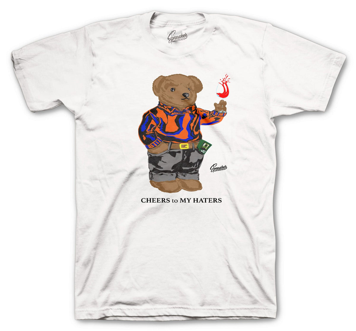 Retro 3 Knicks Cheers Bear Shirt