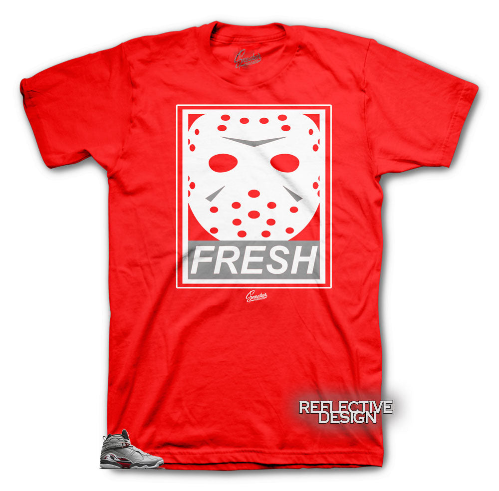 Retro 8 Reflective Fresh to Death Shirt