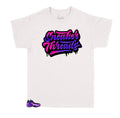 Kids - Foam Purple Camo ST Drip Shirt