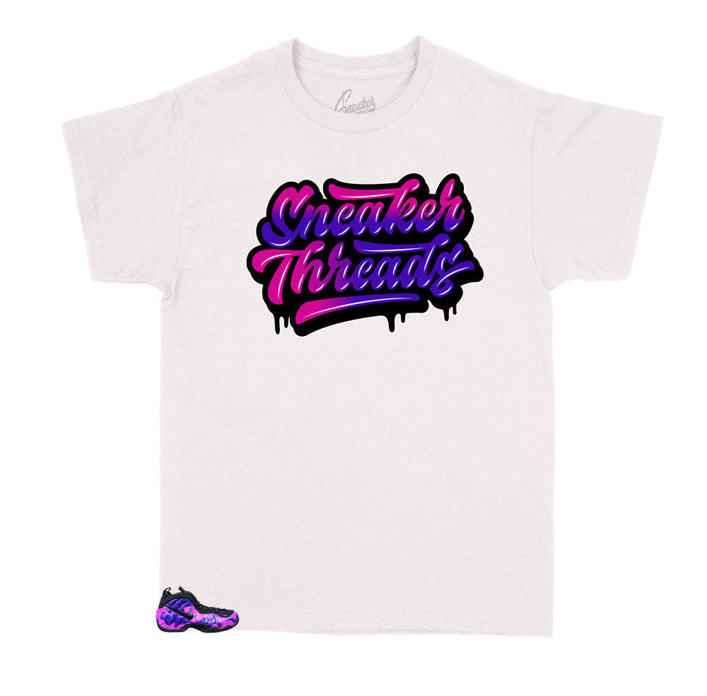 Kids - Foam Purple Camo ST Drip Shirt