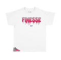 Kids - Retro 12 Racer Pink Finesse Shirt