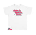 Kids - Retro 12 Racer Pink Blessings Shirt