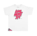Kids - Retro 12 Racer Pink Living Life Shirt