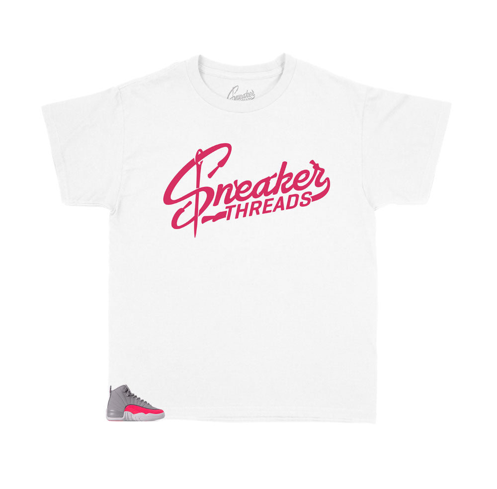 Kids - Retro 12 Racer Pink ST Original Shirt