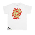 Kids -  Retro 10 Ember Glow Living Life Kids Shirt