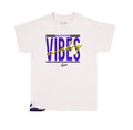 Kids -  Retro 13 Court Purple Good Vibes Kids Shirt