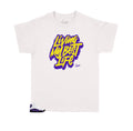 Kids -  Retro 13 Court Purple Living Life Kids Shirt
