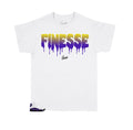 Kids -  Retro 13 Court Purple Finesse Kids Shirt