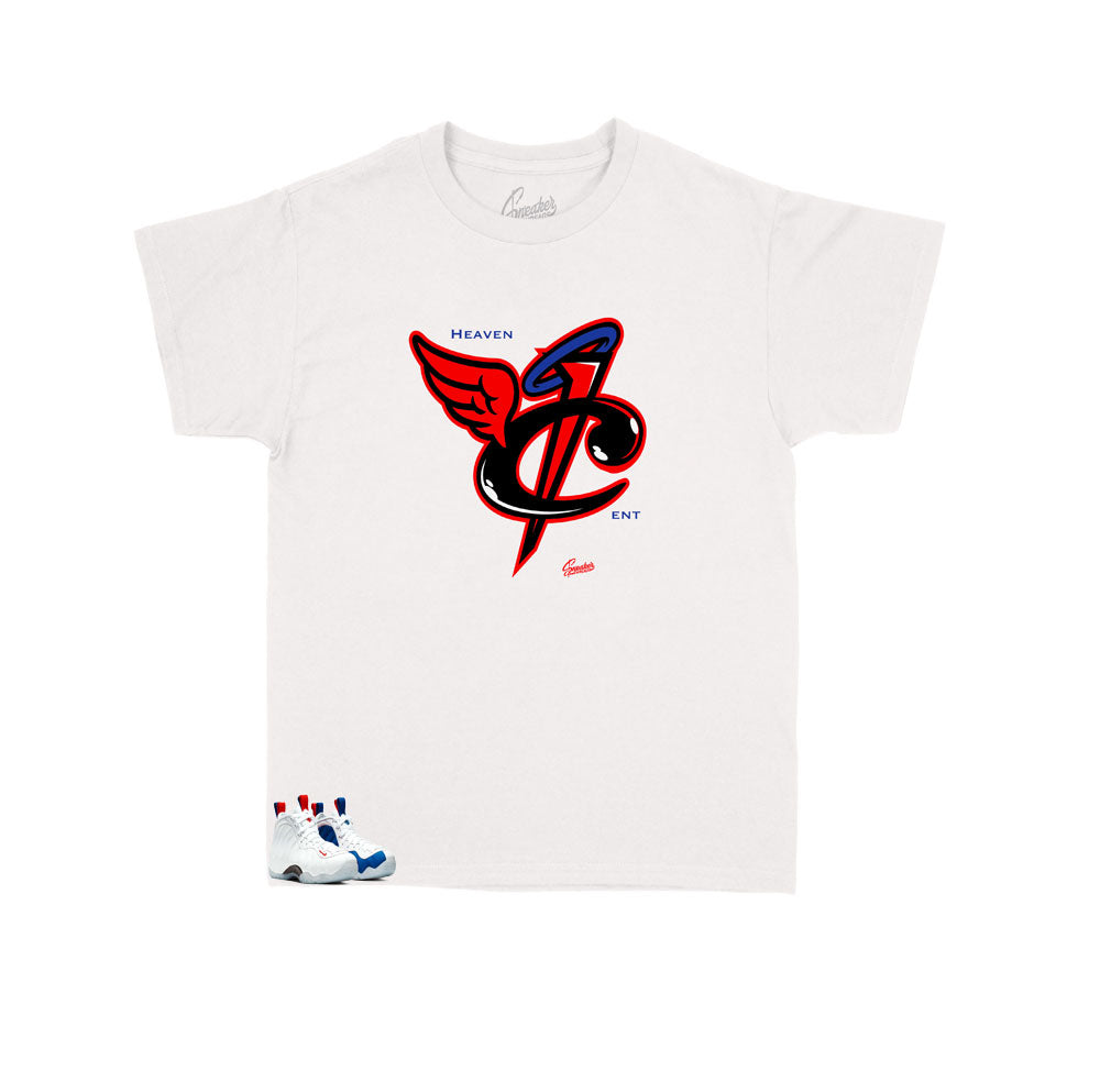 Kids -  Foamposite USA Heaven Cent Shirt