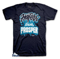 Retro 11 Blue Snakeskin Never Prosper Shirts
