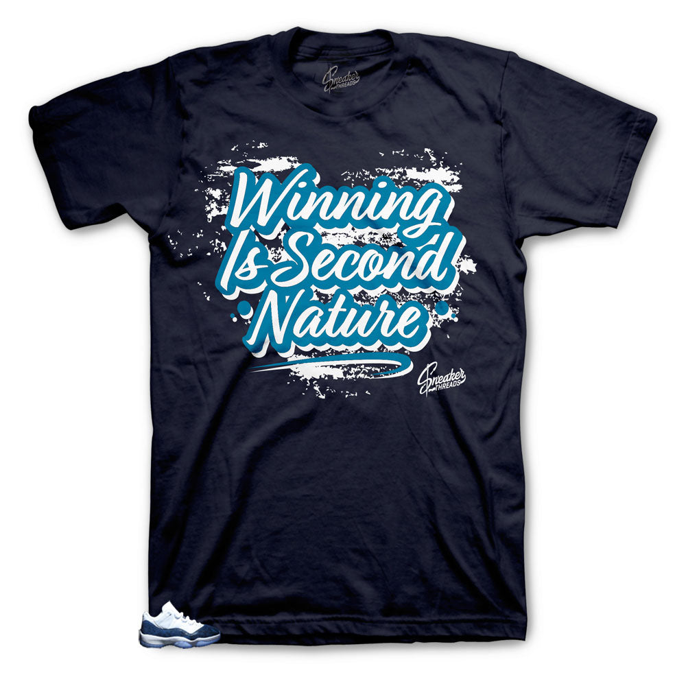 Retro 11 Blue Snakeskin Second Nature Shirts